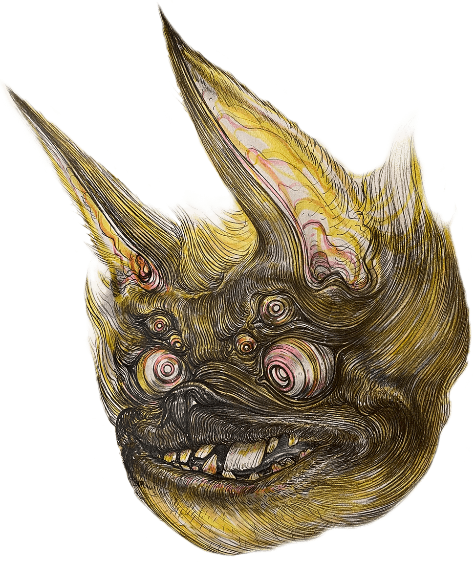 monster head.